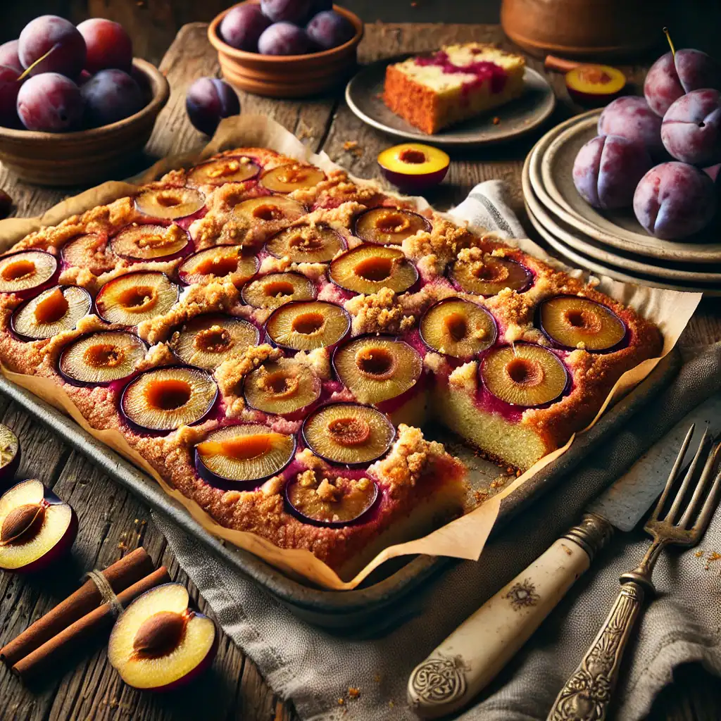 Fabelhafte Zwetschgenkuchen Mit Hefeteig Fotos