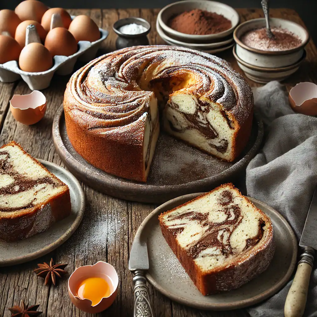 Saftiger Marmorkuchen        
            
                                    ★
                                    ★
                                    ★
                                    ★
                                    ★
                            
            
                                    Noch keine Bewertungen