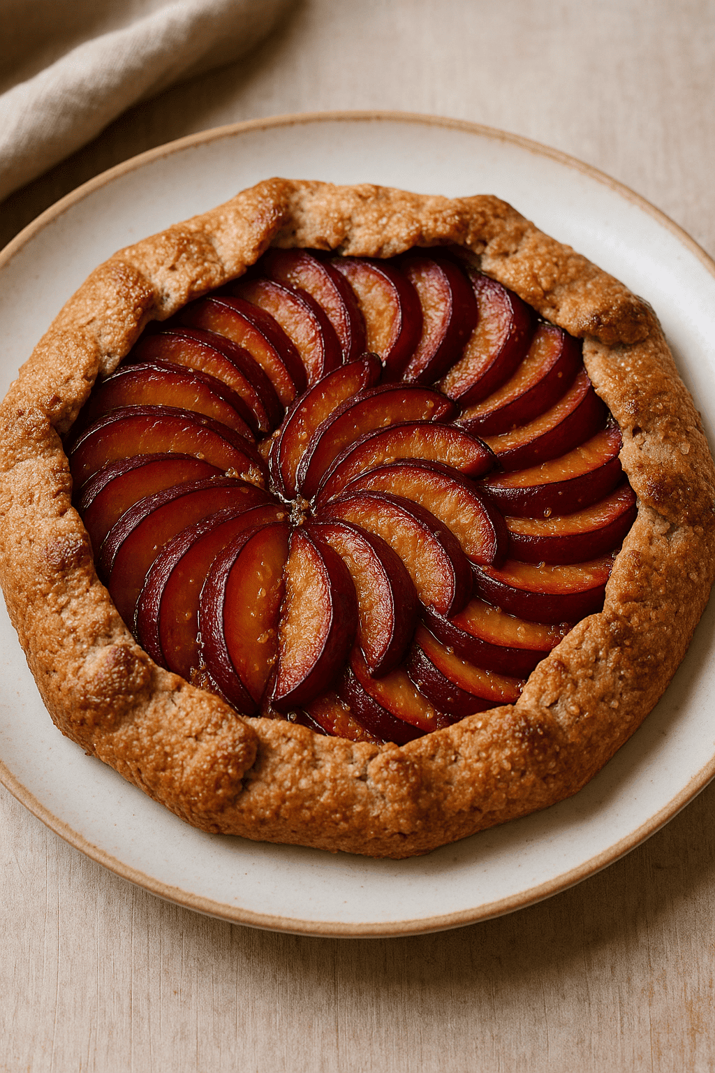 Pflaumen-Ingwer-Galette mit Haselnussboden
★
★
★
★
★
Noch keine Bewertungen